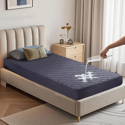 Vista 18 de BEDLORE Protector de colchón impermeable, sin ruido, tamaño individual, con bolsillo profundo ajustado de hasta 6 a 15 pulgadas, suave