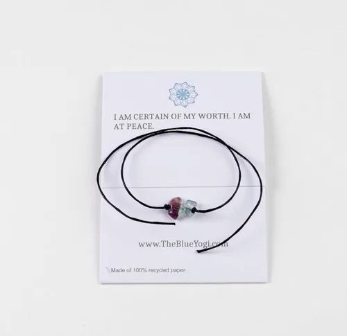 Vista 23 de Banda curativa -Pulsera de protección 2 en 1 con afirmación - Cierre de corbata