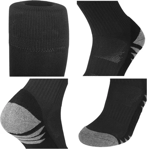 Vista 4 de Dingcooler Soccer Socks Football Socks for Adult Youth Kids, Knee High Cushioned Athletic Socks for Men & Women