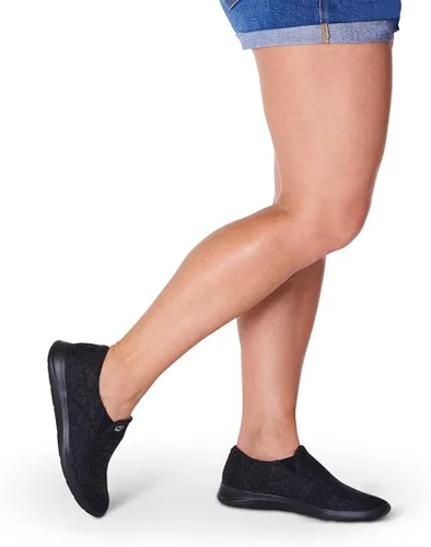 Vista 9 de Merinos Zapatos deportivos de moda para mujer, zapatos casuales sin cordones, hechos con lana australiana, zapatos de tenis ligeros y duraderos