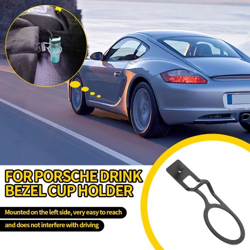 Vista 2 de Porsche Cayman 987 Boxster 986 1996-2012 Porsche Cayman 986 Porsche 986 Portavasos Bisel de Bebida