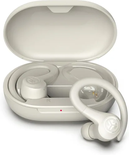 Vista 17 de JLab Go Sport+ - Auriculares inalámbricos de entrenamiento con llamadas claras C3, diseño deportivo de gancho seguro, tiempo de reproducción