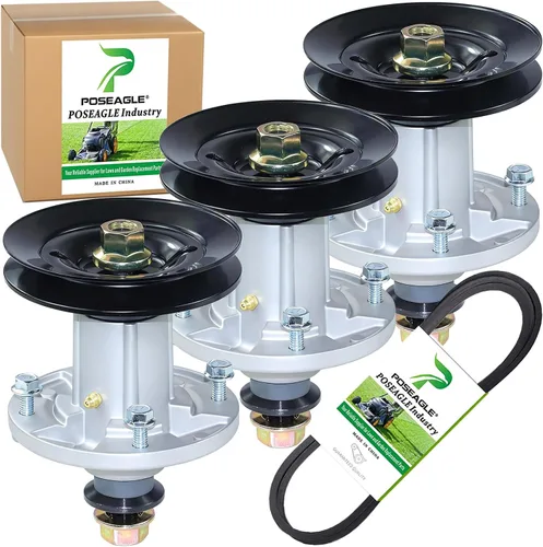 Vista 11 de GY21098 Conjunto de husillo para cubiertas John Deere D110 D105 A2 1xHusillo+1xGX20367