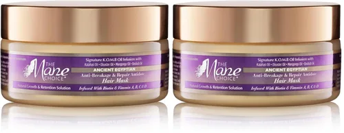 Vista 6 de The Mane Choice Antidoto antirotura y reparación antirotura del antiguo Egipto para cabello enrollado, ondulado y rizado, 8 onzas