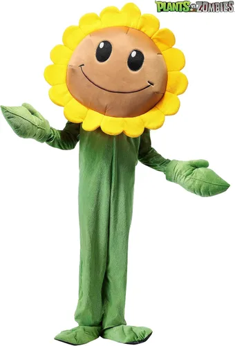 Vista 2 de Plants vs. zombies disfraz de girasol para niños