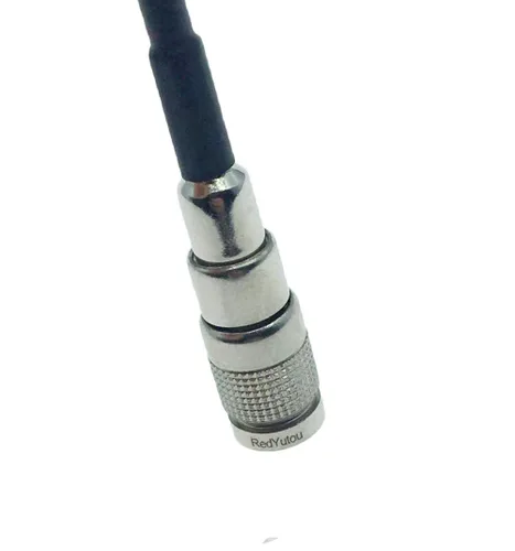 Vista 5 de HUA RedYutou HD-SDI Cable BNC mamparo hembra Oring a DIN 1.0/2.3 macho recto RG179 Cable de video 75ohm 8 pulgadas adecuado para Blackmagic
