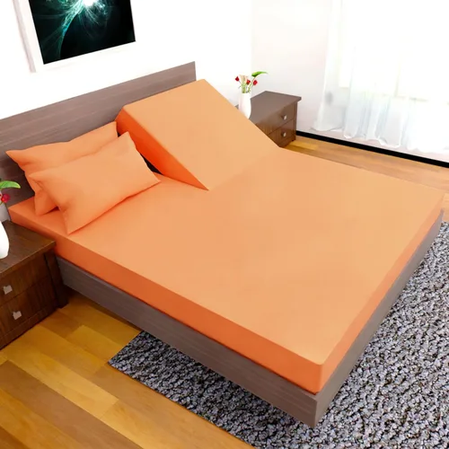 Vista 12 de Juego de sábanas Split King con 2 sábanas bajeras individuales XL, ropa de cama de 5 piezas, sin arrugas, resistente a la decoloración, microfibra
