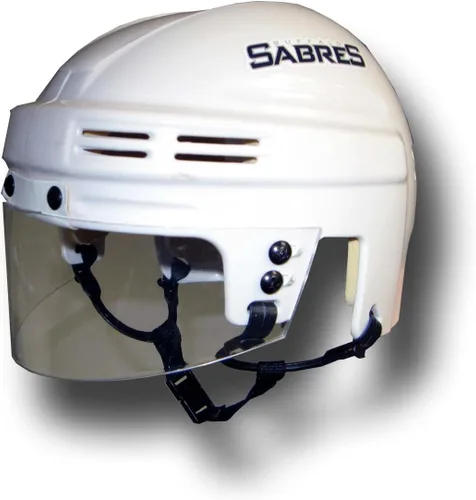 Vista 3 de SportStar Mini casco de exhibición de hockey - Blanco