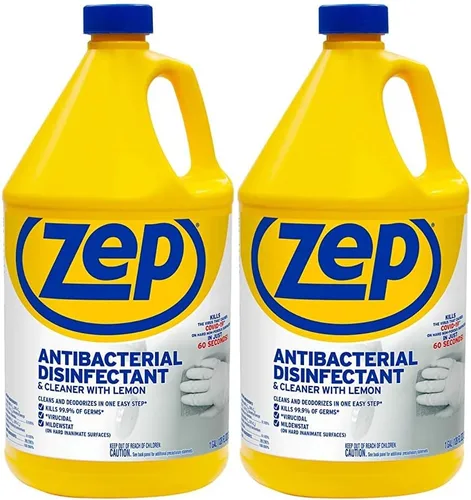 Vista 7 de Zep Commercial 1041688, desinfectante antibacteriano, botella de 1 galón