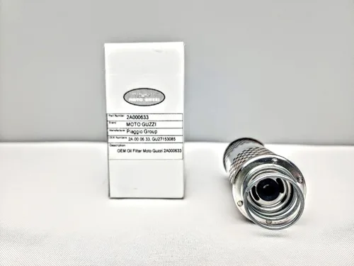 Vista 3 de Filtro de aceite Moto-Guzzi 2A000633 OEM: GU27153085, 2A000633