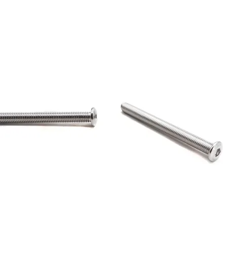 Vista 6 de Tornillos de cabeza Allen avellanados con remache M8 x 3.937 in, tornillos de conexión para muebles, acero inoxidable 304