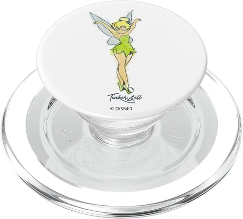 Vista 8 de Disney Peter Pan Tinker Bell Acuarela Retrato PopSockets Adhesivo PopGrip