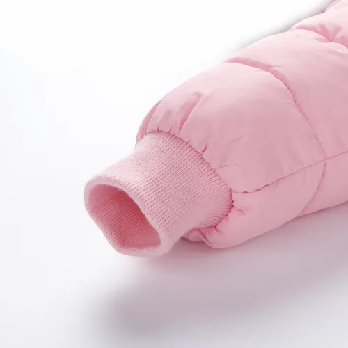 Vista 5 de Enterizo unisex para recién nacido, traje de nieve, chaqueta con capucha de invierno