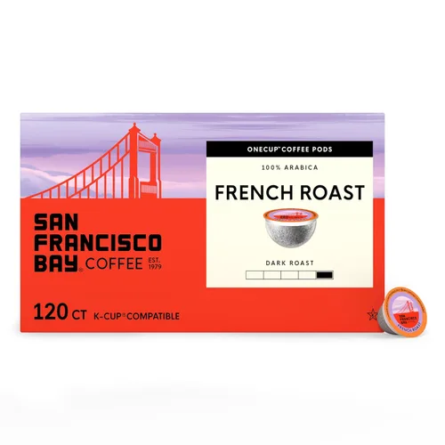 Vista 34 de SF Bay Coffee Organic Rainforest Blend, 12 unidades, Cápsulas de café compostables, tostado medio, compatible con K Cup incluyendo Keurig