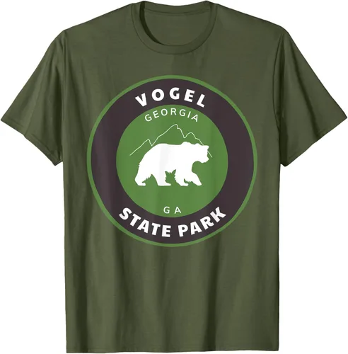 Vista 5 de Vogel State Park Georgia GA Bear Mountains - Camiseta de manga corta