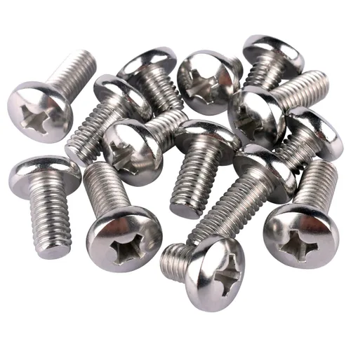 Vista 20 de Tornillo Phillips de cabeza plana de 1/4-20 x 1-1/2 pulgadas, 20 unidades, acero inoxidable 304 18-8, rosca completa