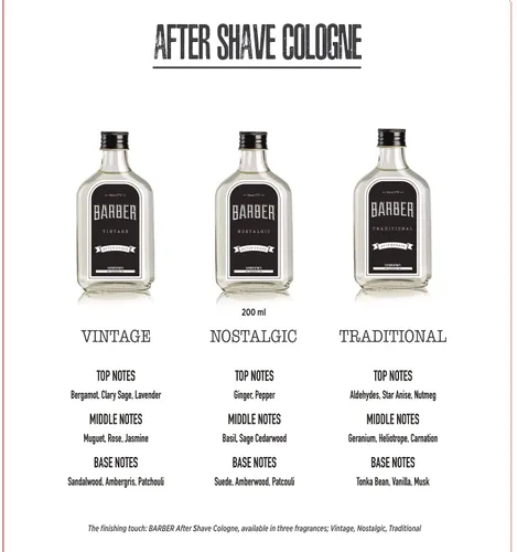 Vista 6 de Marmara Barber Cologne - La mejor opción de peluqueros modernos y ventiladores de afeitado tradicionales