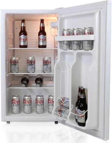 Vista 7 de Koolatron Coors Light Rocky Mountain - Refrigerador compacto con abridor de botellas, 90 L/95 cuartos de galón, 3.2 pies cúbicos para aperitivos