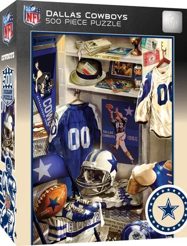 Vista 22 de MasterPieces Rompecabezas de 500 piezas para adultos para el Día del Juego, NFL San Francisco 49ers Locker Room, 15 x 21 pulgadas