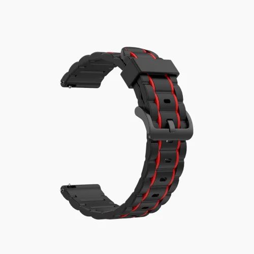 Vista 13 de CARBINOX Correa duradera de 0.866 in compatible con relojes inteligentes ajustables, ajuste seguro
