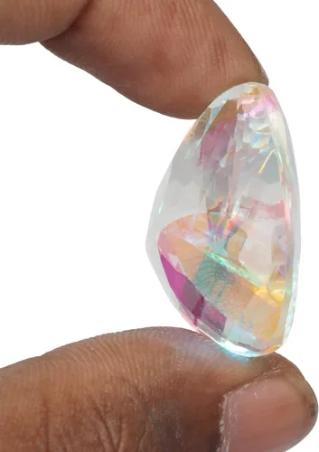 Vista 3 de GEMHUB Cuentas sueltas de piedras preciosas para colgante de turmalina rosa amatista verde alejandrita topacio azul aguamarina azul topacio