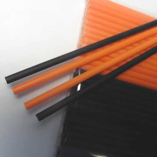 Vista 2 de Sweet Creations 100 palitos de pastel naranja y negro, multicolor