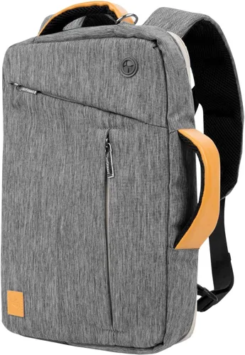 Vista 4 de Vangoddy Slate 3-en-1 Universal 10 12-inch Covertible Laptop Messenger Bag (Gris)