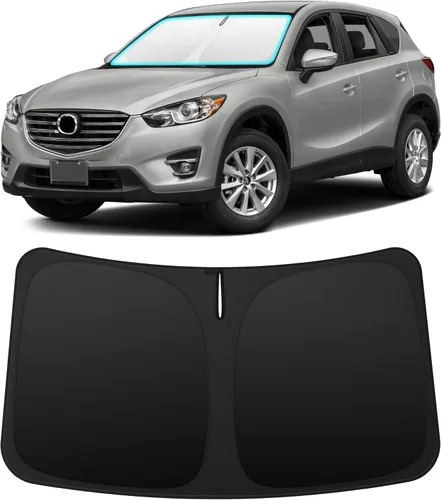 Vista 32 de INSAUTO Accesorios para parasol de parabrisas de ajuste personalizado para Acura RDX 2019-2026, parasol plegable para ventana delantera, reflector