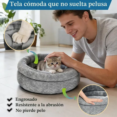 Vista 2 de Cama para gatos de doble capa