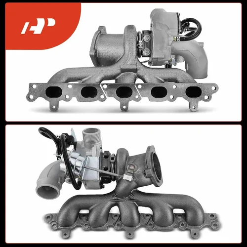 Vista 7 de A-Premium Kit Turbocompresor Completo Turbo con Junta Compatible con Volvo C70 2006-2013, C30 2008-2013, S40 2004-2011, V50 2005-2011, 2.5L, K04