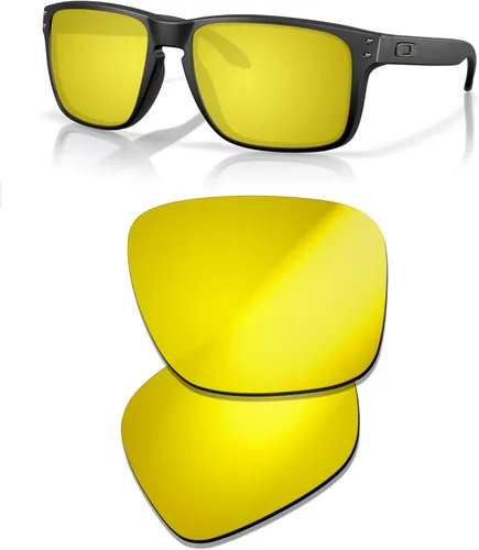 Vista 2 de Lentes de repuesto polarizadas antirreflectantes para gafas de sol Oakley Holbrook XXL OO9487