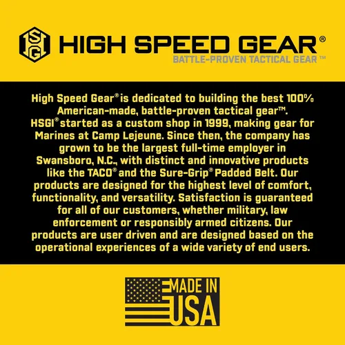 Vista 7 de High Speed Gear Radio Pop-UP TACO Bolsa de comunicación compatible con MOLLE Se adapta a múltiples dispositivos de radio