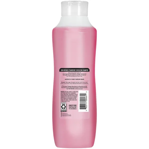 Vista 8 de Suave Essentials Sun - Champú de fresa madura 12 oz - Paquete de 2