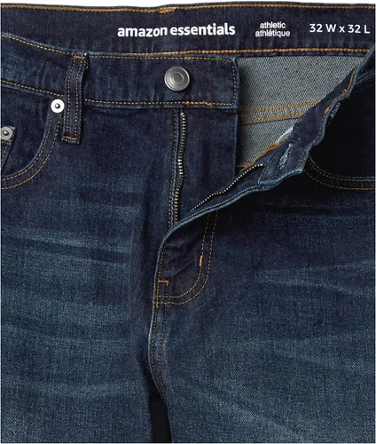 Vista 8 de Tienda Essentials Jeans de corte atlético para hombre