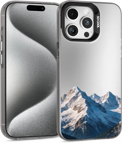 Vista 65 de Funda para iPhone 12 Pro Max (protección contra caídas de grado militar) Funda de teléfono de TPU a prueba de golpes, medusa-12PM Azul