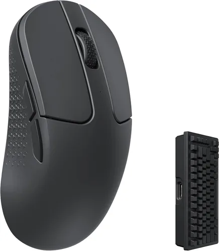 Vista 15 de Keychron M3 Mini Ratón Inalámbrico Óptico, Ratón para Juegos Bluetooth 5.1/2.4 GHz/Con Cable, Sensor Programmable PixArt 3395 con hasta 26,000 DPI