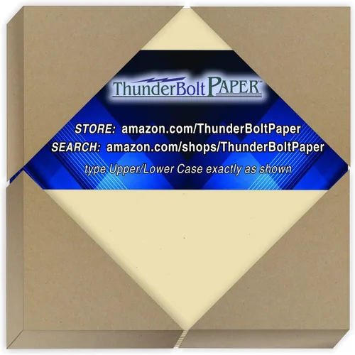 Vista 12 de 200 hojas Earthy de balsa Fibra 80 # Cover Paper – 3" x 5" (3 x 5 inches) photo card frame Tamaño Tarjeta de – 80 Lb/libra Peso – Papel Grueso