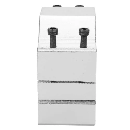 Vista 8 de Soporte de motor CNC, abrazadera de montaje de motor de husillo de aluminio con tornillos, juego de herramientas para husillo CNC grabado máquina