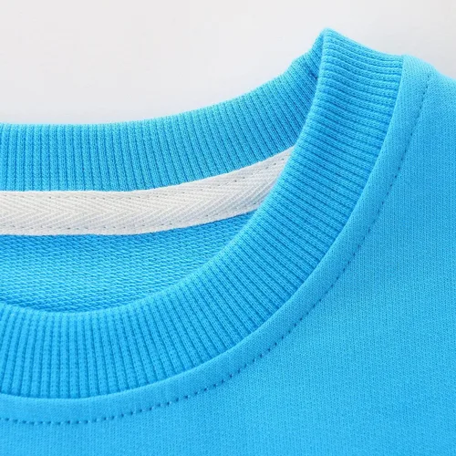 Vista 4 de Bumeex Sudadera de algodón con cuello redondo para niño pequeño 2-7 años