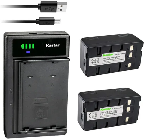 Vista 4 de Kastar Smart USB Cargador de batería de repuesto para Panasonic NV-S85/E NV-S850 NV-S850EN NV-S88E NV-S8A NV-S950PN NV-S99 NV-SX30EG NV-SX50EG