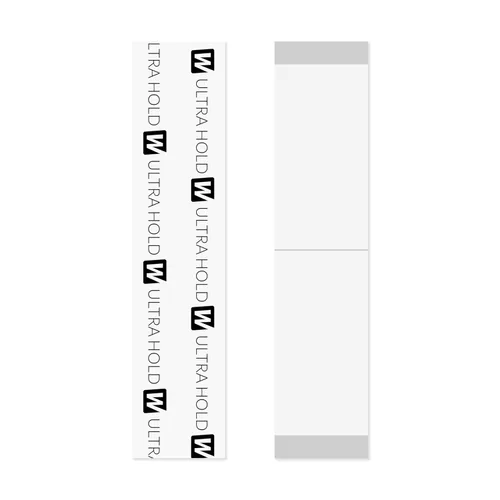 Vista 9 de Walker Tape Rollo de cinta Ultra Hold de 1/2 x 12 yardas para instalaciones de pelucas, sistemas de encaje, aplicaciones de tupé, preparación