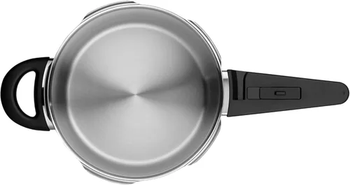 Vista 9 de WMF Perfect Rapid Cooker - Olla de cocción rápida (7.1 in de diámetro, 2 litros y medio, con protección contra llamas), acero inoxidable