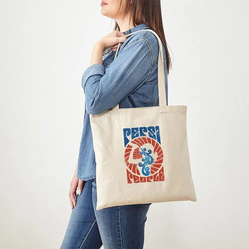 Vista 72 de CafePress Pepsi Tote Bag Bolsa de lona natural, bolsa de compras de tela, Caqui
