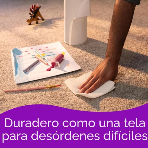 Vista 3 de Viva Signature - Toallas de papel de tela, 3 rollos dobles, 86 hojas por rollo