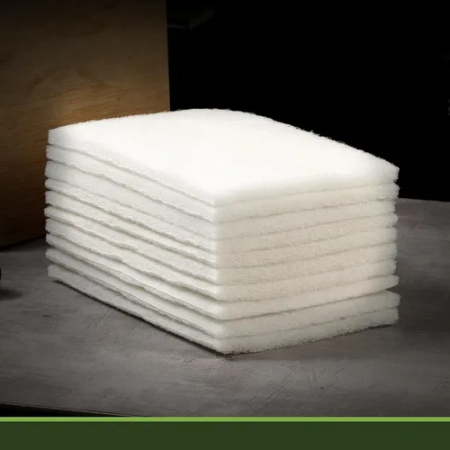 Vista 7 de 10 almohadillas blancas de uso general de grano 1200 de 6 x 9 pulgadas, 10