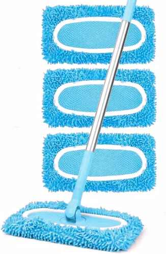 Vista 12 de 3 almohadillas de microfibra reutilizables compatibles con Swiffer Sweeper