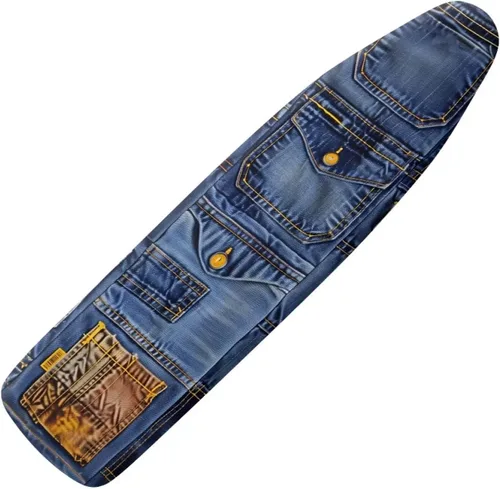 Vista 13 de Funda para tabla de planchar con estampado de rosas vintage con gancho y bucle, sujetadores ajustables, fundas protectoras para tabla de planchar