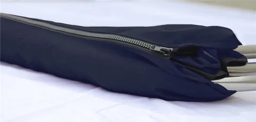 Vista 3 de Parte superior Bimini de aluminio azul marino de 3 arcos compatible con Monterey 248 LS MONTURA Cuddy para modelos años 2002-2006