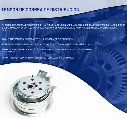 Vista 8 de Bomba de agua de correa dentada para 1998 1999 2001 2002 2003 2004 2005 para VW para Volkswagen para escarabajo para golf para Jetta 2.0L SOHC Eng.