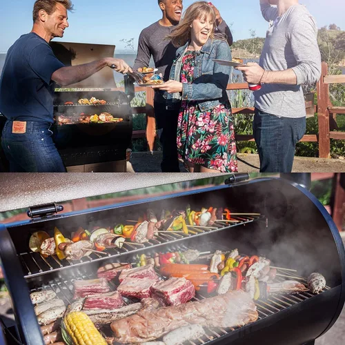 Vista 9 de Z grills ZPG-2020 - Asador y ahumador de pellets de madera